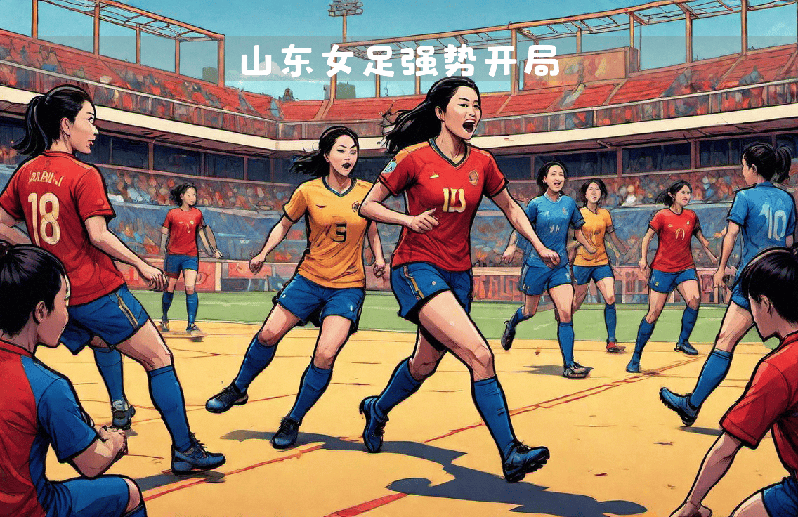 女足比赛绽放精彩，球员们拼尽全力的简单介绍